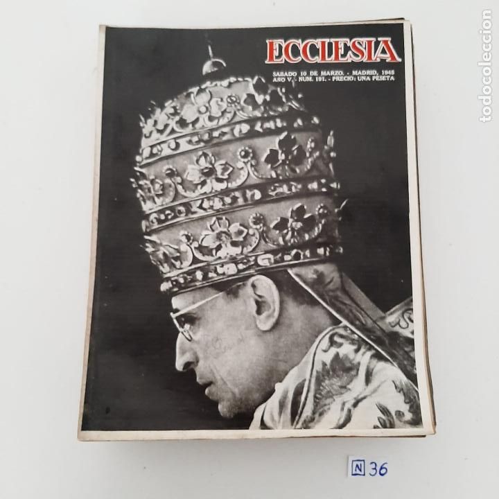 Coleccionismo de revistas y peri&oacute;dicos: Ecclesia - Foto 1