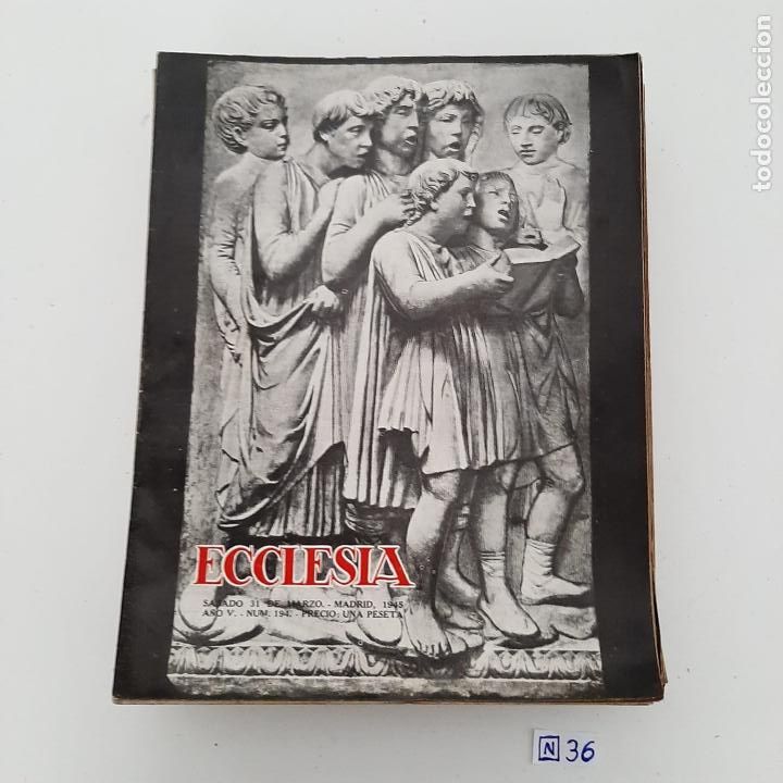 Coleccionismo de revistas y peri&oacute;dicos: Ecclesia - Foto 1