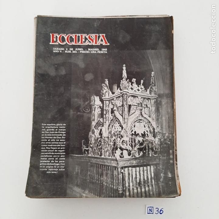 Coleccionismo de revistas y peri&oacute;dicos: Ecclesia - Foto 1