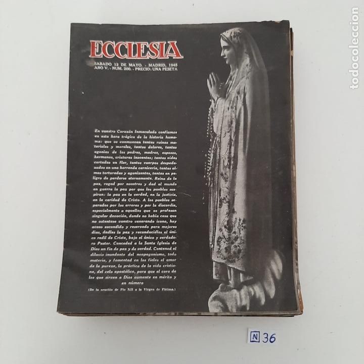 Coleccionismo de revistas y peri&oacute;dicos: Ecclesia - Foto 1