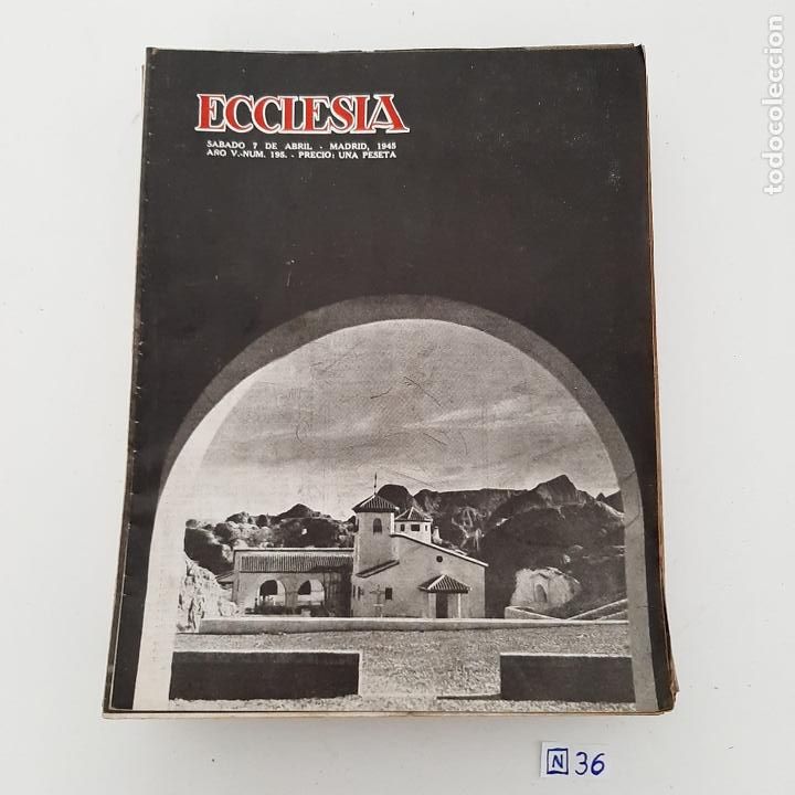 Coleccionismo de revistas y peri&oacute;dicos: Ecclesia - Foto 1