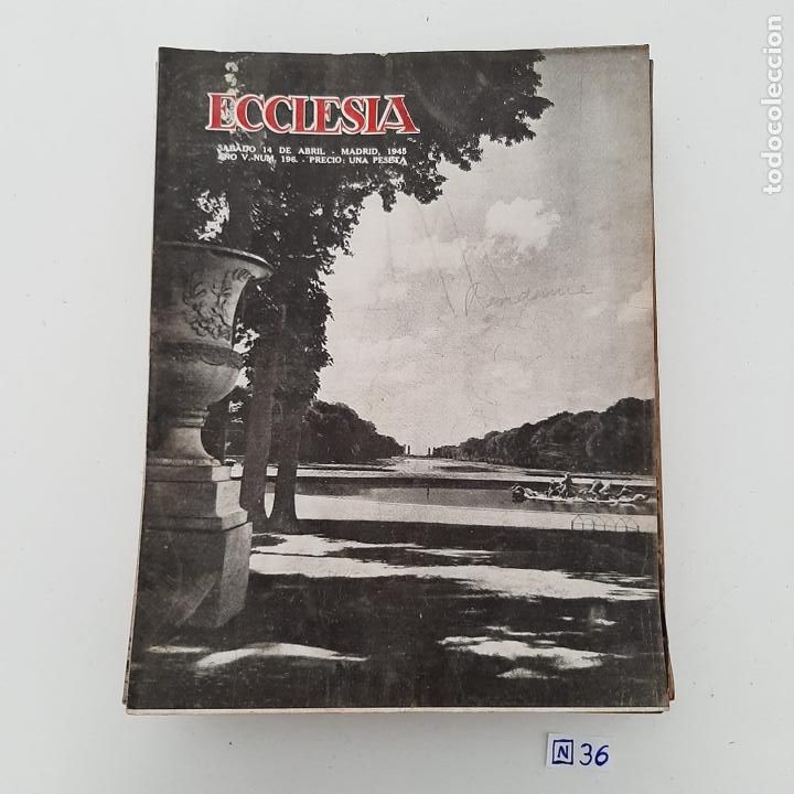 Coleccionismo de revistas y peri&oacute;dicos: Ecclesia - Foto 1