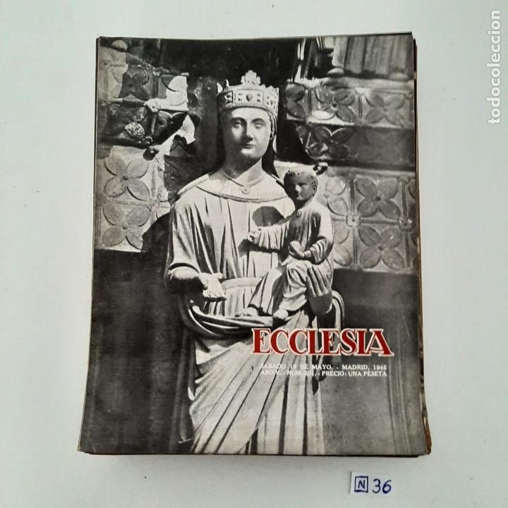 Coleccionismo de revistas y peri&oacute;dicos: Ecclesia - Foto 1