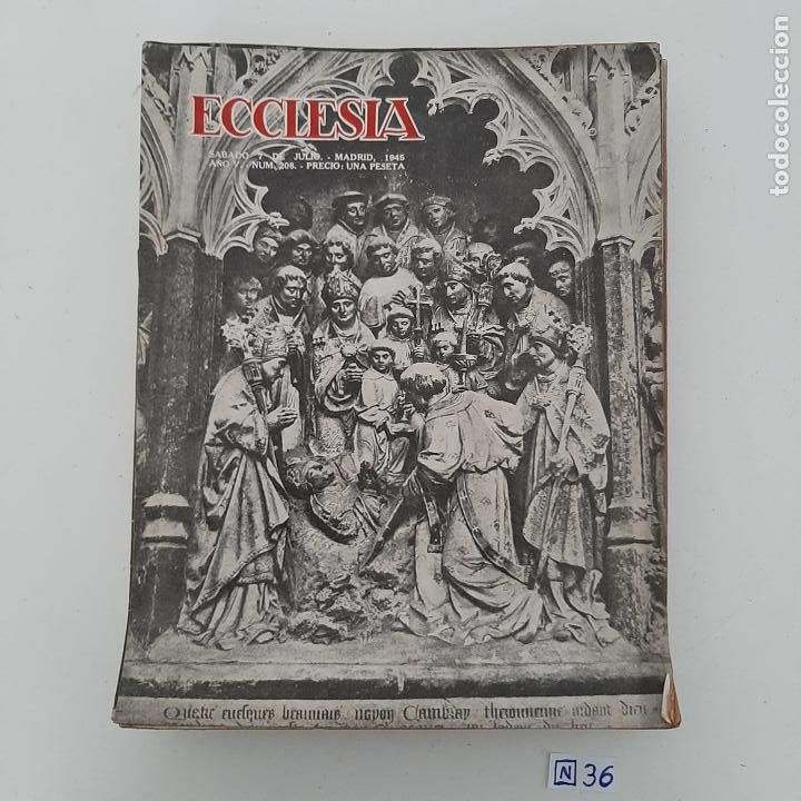 Coleccionismo de revistas y peri&oacute;dicos: Ecclesia - Foto 1