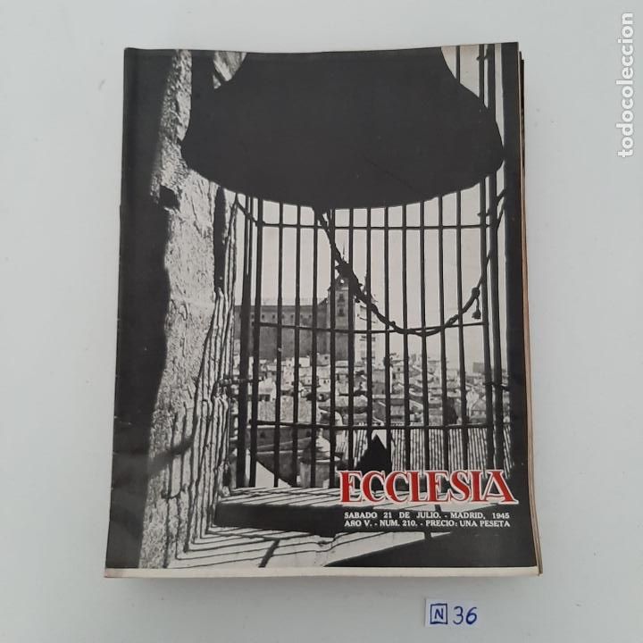 Coleccionismo de revistas y peri&oacute;dicos: Ecclesia - Foto 1