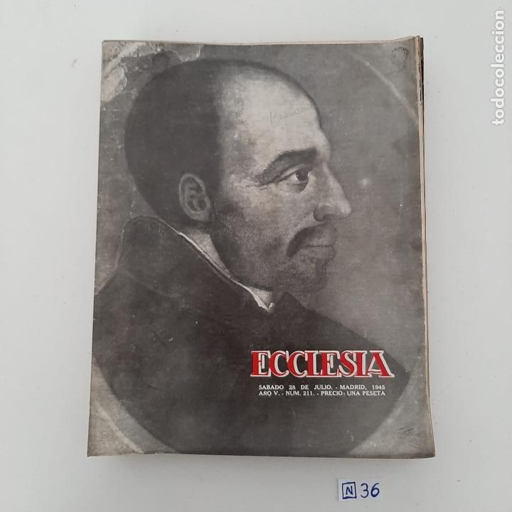 Coleccionismo de revistas y peri&oacute;dicos: Ecclesia - Foto 1