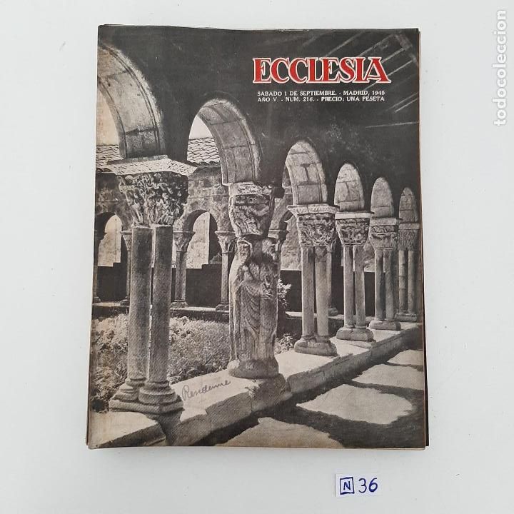 Coleccionismo de revistas y peri&oacute;dicos: Ecclesia - Foto 1