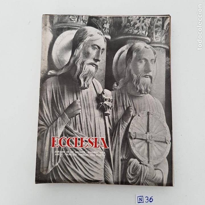 Coleccionismo de revistas y peri&oacute;dicos: Ecclesia - Foto 1