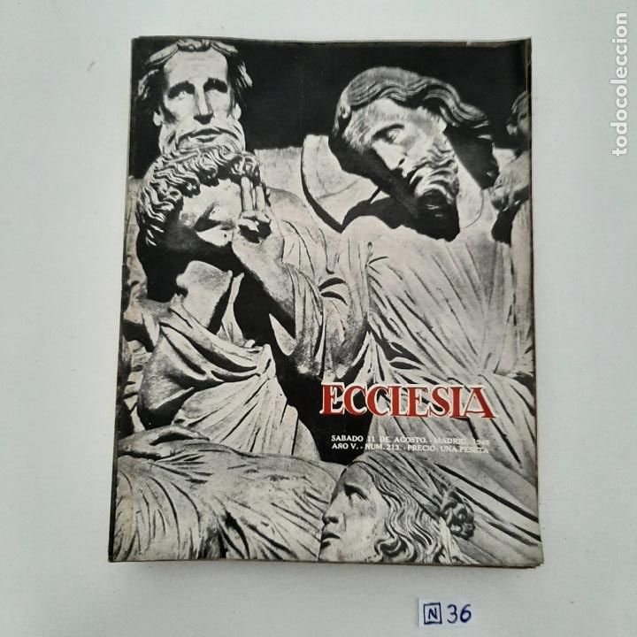 Coleccionismo de revistas y peri&oacute;dicos: Ecclesia - Foto 1