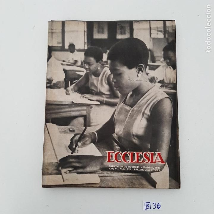 Coleccionismo de revistas y peri&oacute;dicos: Ecclesia - Foto 1