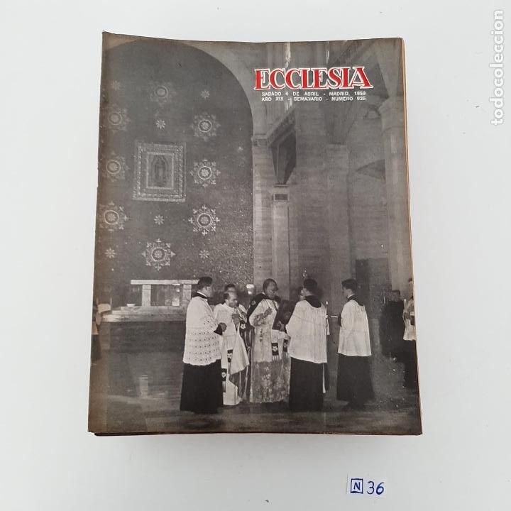 Coleccionismo de revistas y peri&oacute;dicos: Ecclesia - Foto 1