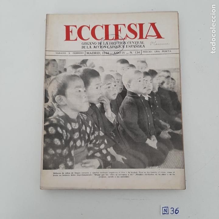 Coleccionismo de revistas y peri&oacute;dicos: Ecclesia - Foto 1