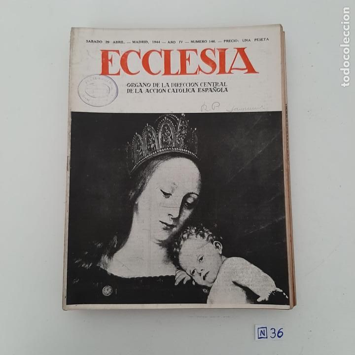 Coleccionismo de revistas y peri&oacute;dicos: Ecclesia - Foto 1