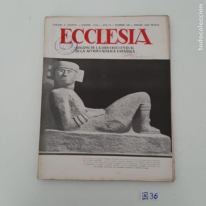 Coleccionismo de revistas y peri&oacute;dicos: Ecclesia - Foto 1