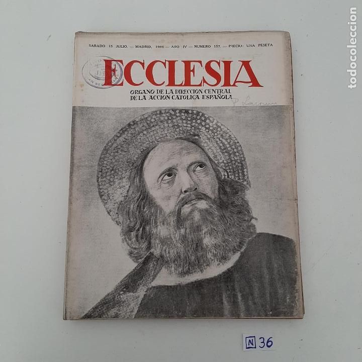 Coleccionismo de revistas y peri&oacute;dicos: Ecclesia - Foto 1