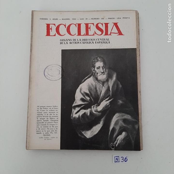 Coleccionismo de revistas y peri&oacute;dicos: Ecclesia - Foto 1