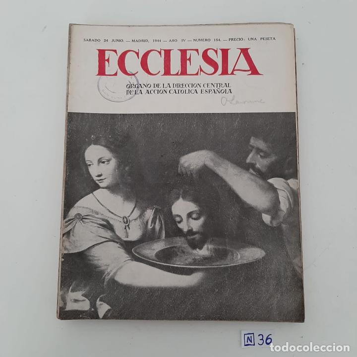 Coleccionismo de revistas y peri&oacute;dicos: Ecclesia - Foto 1