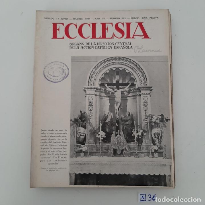 Coleccionismo de revistas y peri&oacute;dicos: Ecclesia - Foto 1