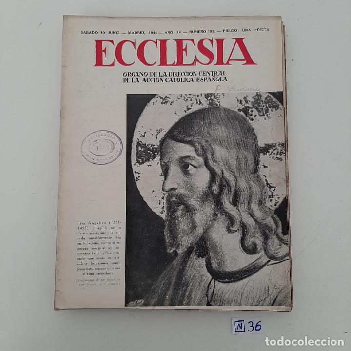 Coleccionismo de revistas y peri&oacute;dicos: Ecclesia - Foto 1
