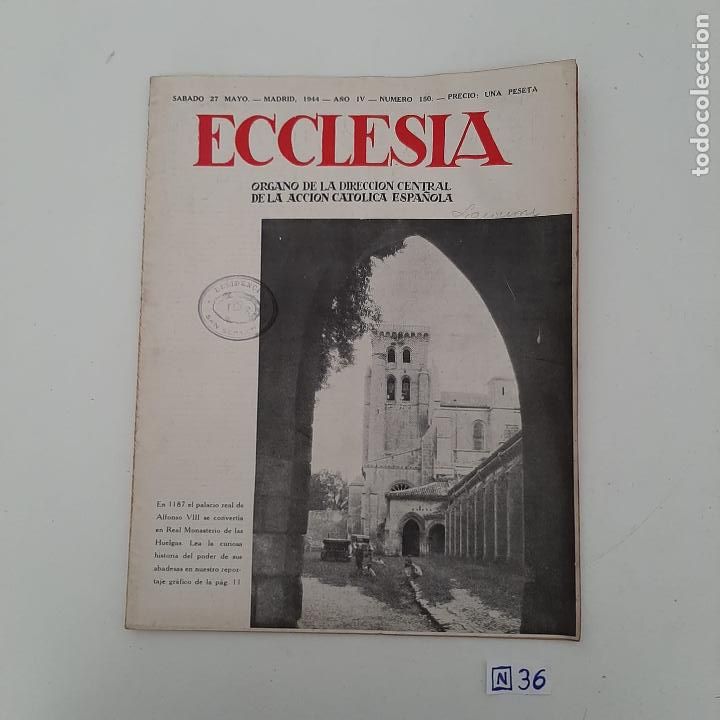 Coleccionismo de revistas y peri&oacute;dicos: Ecclesia - Foto 1