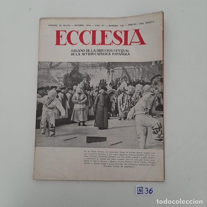 Coleccionismo de revistas y peri&oacute;dicos: Ecclesia - Foto 1