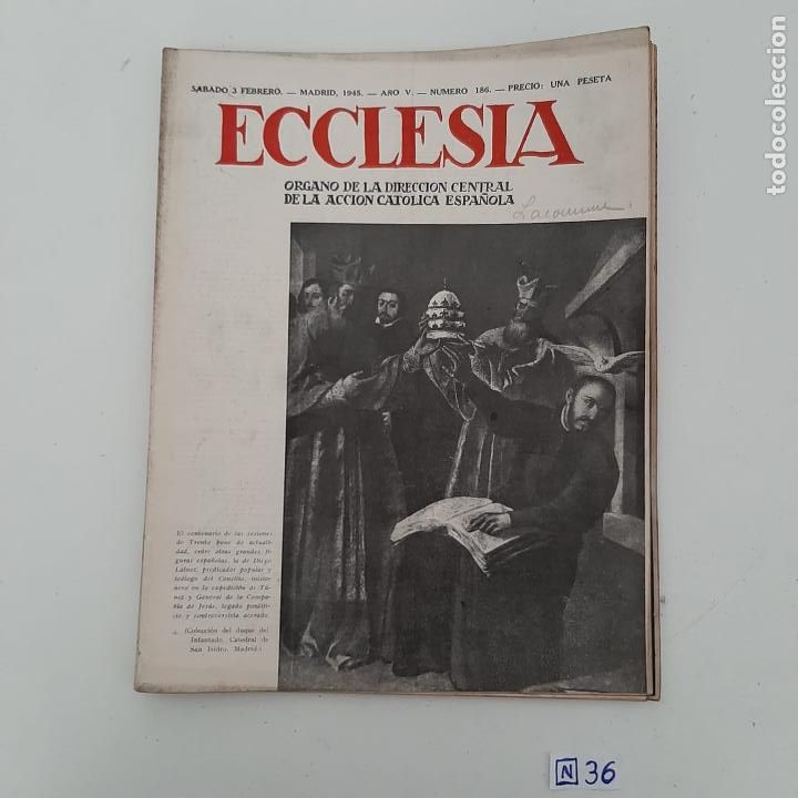 Coleccionismo de revistas y peri&oacute;dicos: Ecclesia - Foto 1