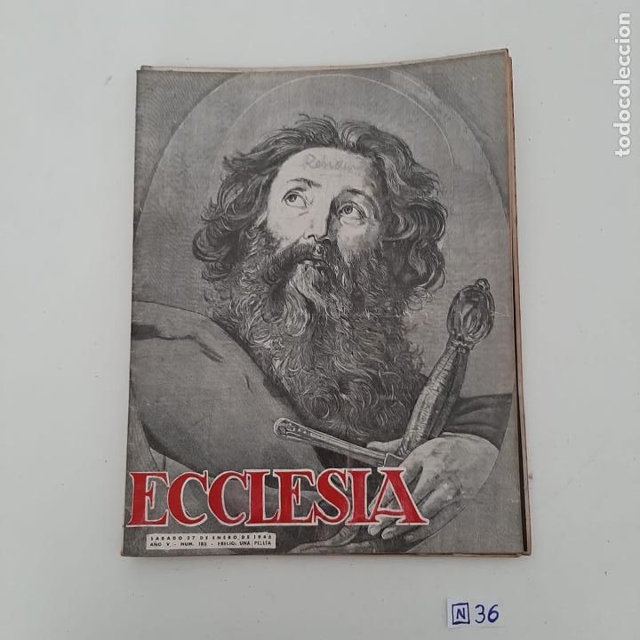 Coleccionismo de revistas y peri&oacute;dicos: Ecclesia - Foto 1