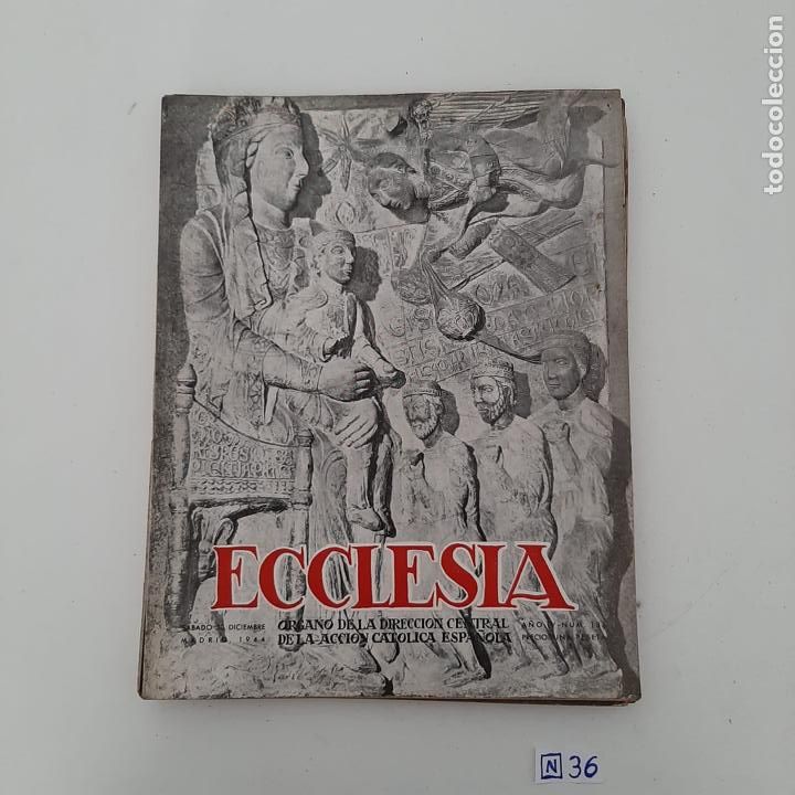Coleccionismo de revistas y peri&oacute;dicos: Ecclesia - Foto 1