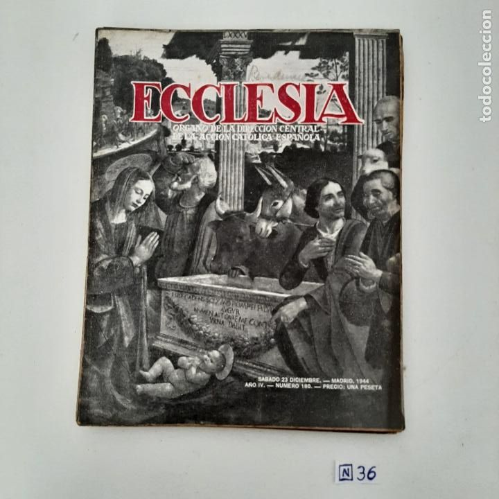 Coleccionismo de revistas y peri&oacute;dicos: Ecclesia - Foto 1
