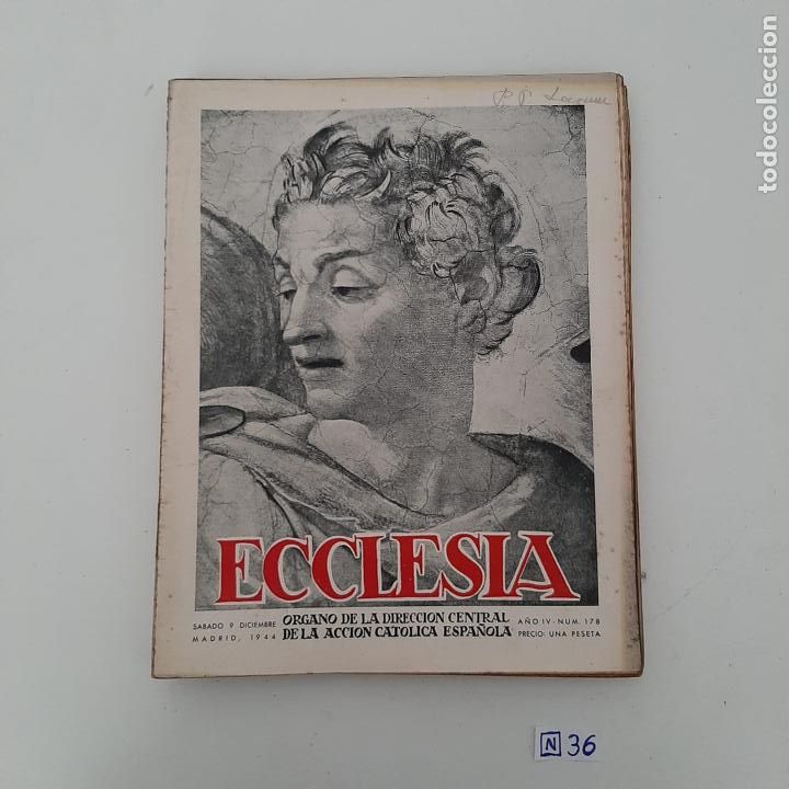Coleccionismo de revistas y peri&oacute;dicos: Ecclesia - Foto 1