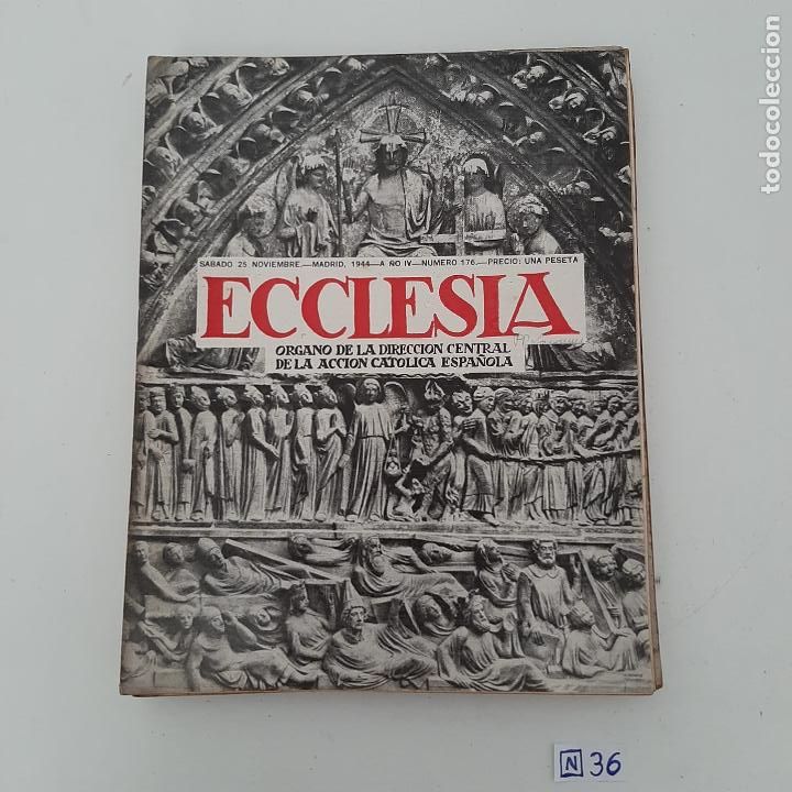 Coleccionismo de revistas y peri&oacute;dicos: Ecclesia - Foto 1