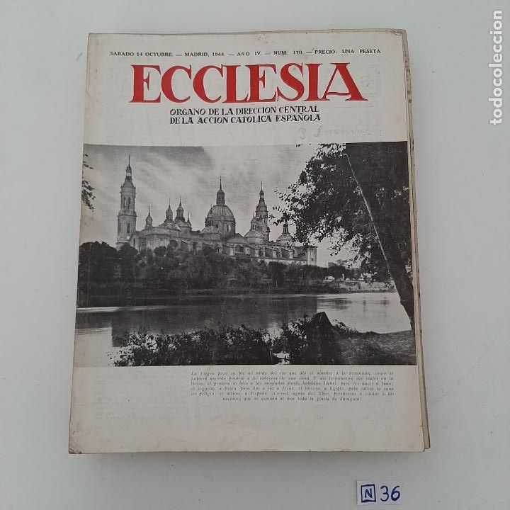 Coleccionismo de revistas y peri&oacute;dicos: Ecclesia - Foto 1