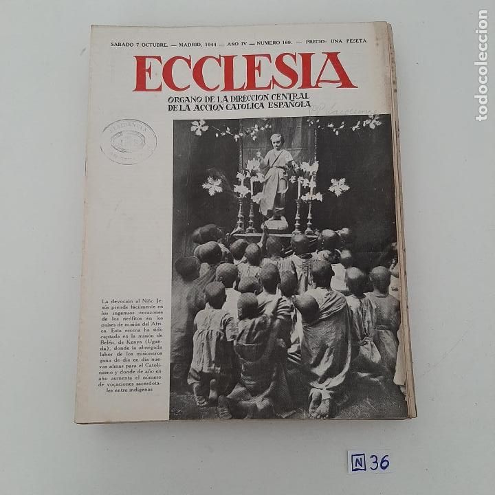 Coleccionismo de revistas y peri&oacute;dicos: Ecclesia - Foto 1