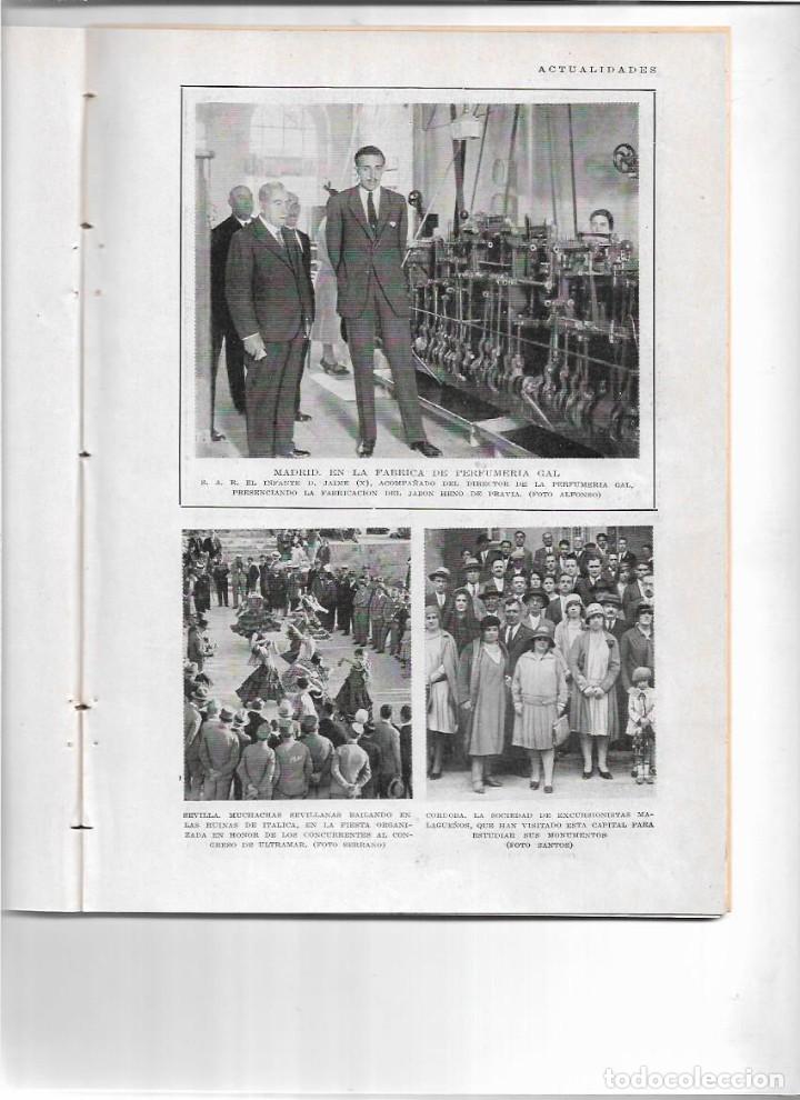 Coleccionismo de Revistas y Peri&oacute;dicos: 1929 GAL FABRICACION HENO DE PRAVIA GRANOLLERS MONUMENTO SOLDADOS AFRICA LUBITSCH CARICATURA CEBRIAN