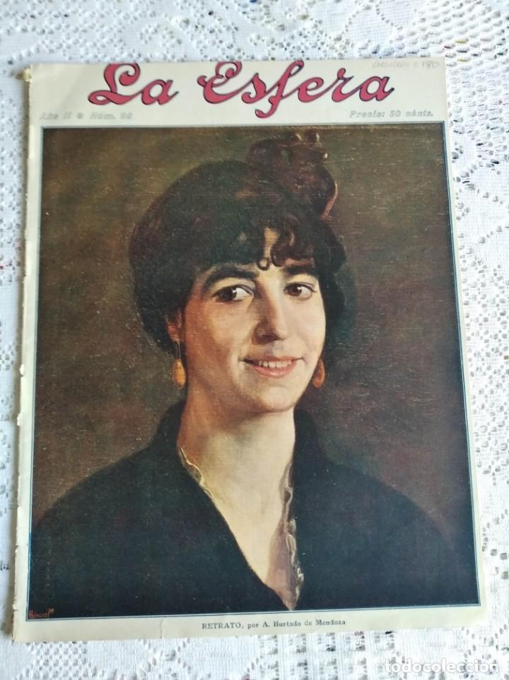 Collection Magazines and Newspapers: LA ESFERA. N&ordm; 98. A&Ntilde;O 1915. ISIDRO NONELL. TIERRAS ASTURIANAS. LA CARTUJA DE PAVIA. ECOS DE L.. LEER