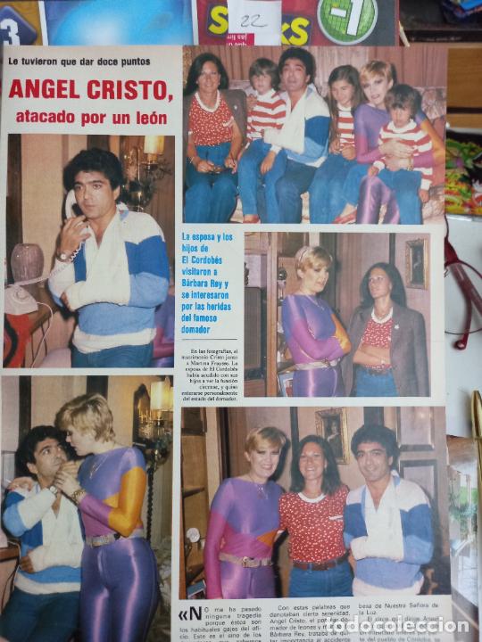 Coleccionismo de revistas y peri&oacute;dicos: barbara rey angel cristo martina fraysse