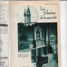 Coleccionismo de Revistas y Periódicos: AÑO 1929 FABRICACION PEINA PEINETA CEMENTERIOS RELOJES DE SOL DR TOMAS MAESTRE MEDICINA