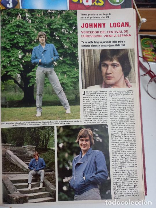 Coleccionismo de Revistas y Peri&oacute;dicos: johny logan eurovision