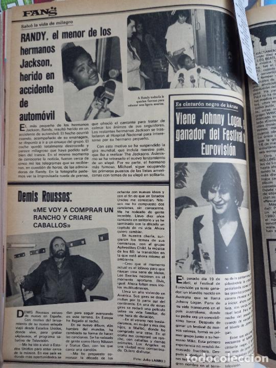 Coleccionismo de Revistas y Peri&oacute;dicos: JOHNNY LOGAN demis roussos the jackson five EUROVISION randy