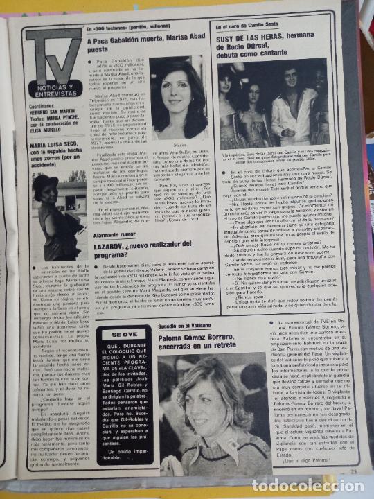 Coleccionismo de Revistas y Peri&oacute;dicos: maria luisa seco marisa abad paloma gomez borrero susy de las heras camilo sesto