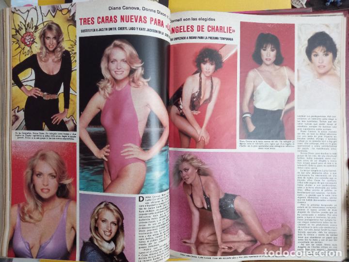 Sammeln von Zeitschriften und Zeitungen: LOS ANGELES DE CHARLIE DIANA CANOVA DONNA DIXON LYDIA CORNELL