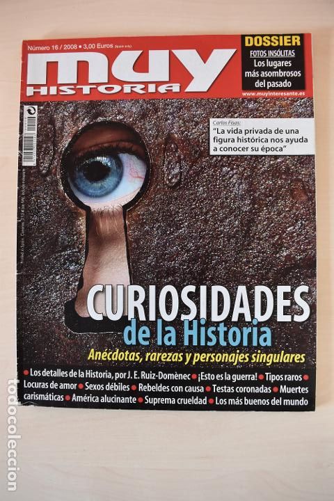 Collection Magazines and Newspapers: Revista Muy Historia. N.&ordm; 16. Curiosidades de la historia