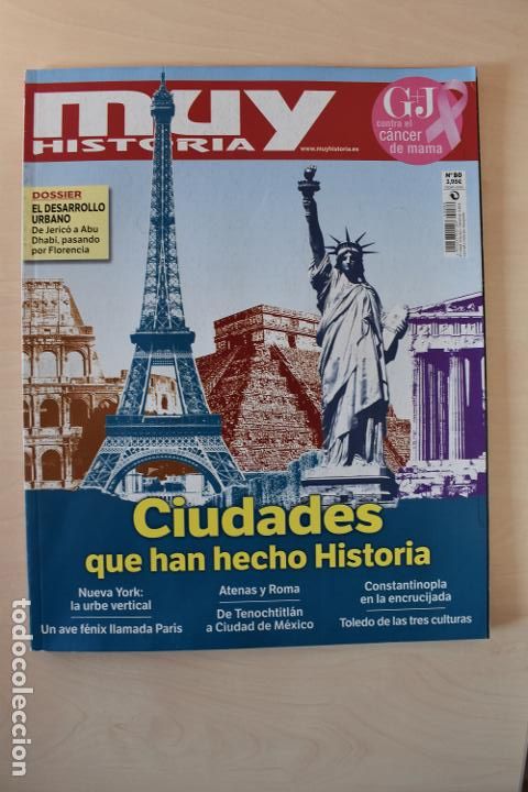 Collection Magazines and Newspapers: Revista Muy Historia. N.&ordm; 80. Ciudades que han hecho historia