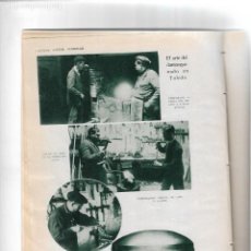 Coleccionismo de Revistas y Periódicos: AÑO 1929 ARTE DEL DAMASQUINADO TOLEDO MAYER INVENTO BAUL COCHE PINTURA VIGLIETTI ESCULTURA REMACHA