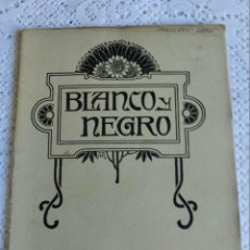 Coleccionismo de Revistas y Periódicos: BLANCO Y NEGRO. Nº 1101. AÑO 1912. CONCURSO HÍPICO EN MADRID. LOS FUSILAMIENTOS DE FEZ. EXPOS.. LEER. Lote 359064715