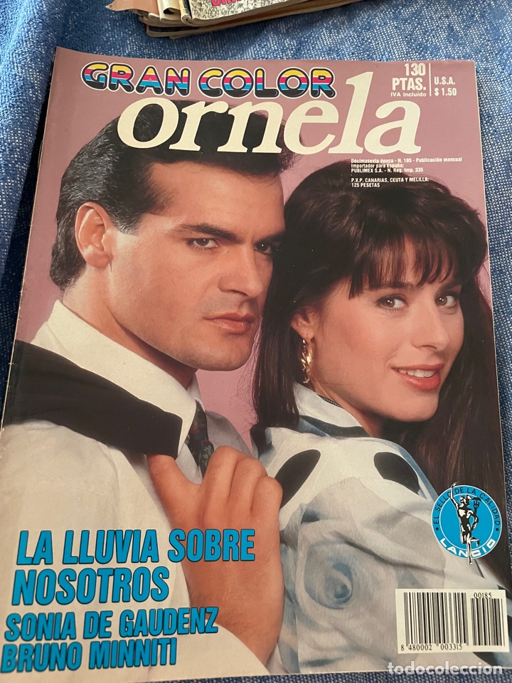 Coleccionismo de Revistas y Peri&oacute;dicos: FOTONOVELA ORNELA, Gran Color de Lancio N&uacute;m 185. LA LLUVIA SOBRE NOSOTROS