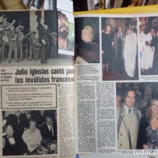 Coleccionismo de Revistas y Periódicos: JULIO IGLESIAS GRACE KELLY DEWI SUKARNO