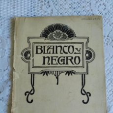 Coleccionismo de Revistas y Periódicos: BLANCO Y NEGRO. Nº 1176. AÑO 1913. LA FIESTA DE LAS FLORES EN BILBAO. LA BODA DE COCHERITO..... LEER. Lote 359114685