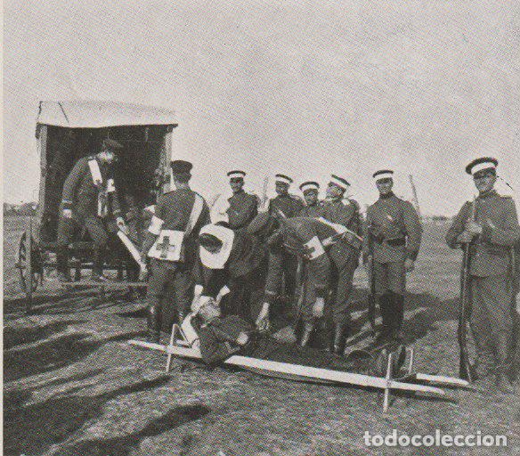 Sammeln von Zeitschriften und Zeitungen: * GUERRA BALCANES * Cetign&eacute;, capital de Montenegro, soldados en Zygos, Macedonia ... - 1912
