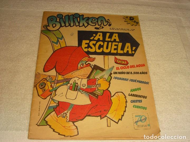 Coleccionismo de Revistas y Peri&oacute;dicos: BILLIKEN REVISTA N. 3576 . 25 JULIO 1988. ED. ATLANTIDA.